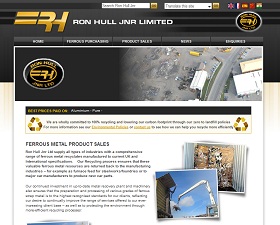 Ron Hull Scrap Ferous Website Design